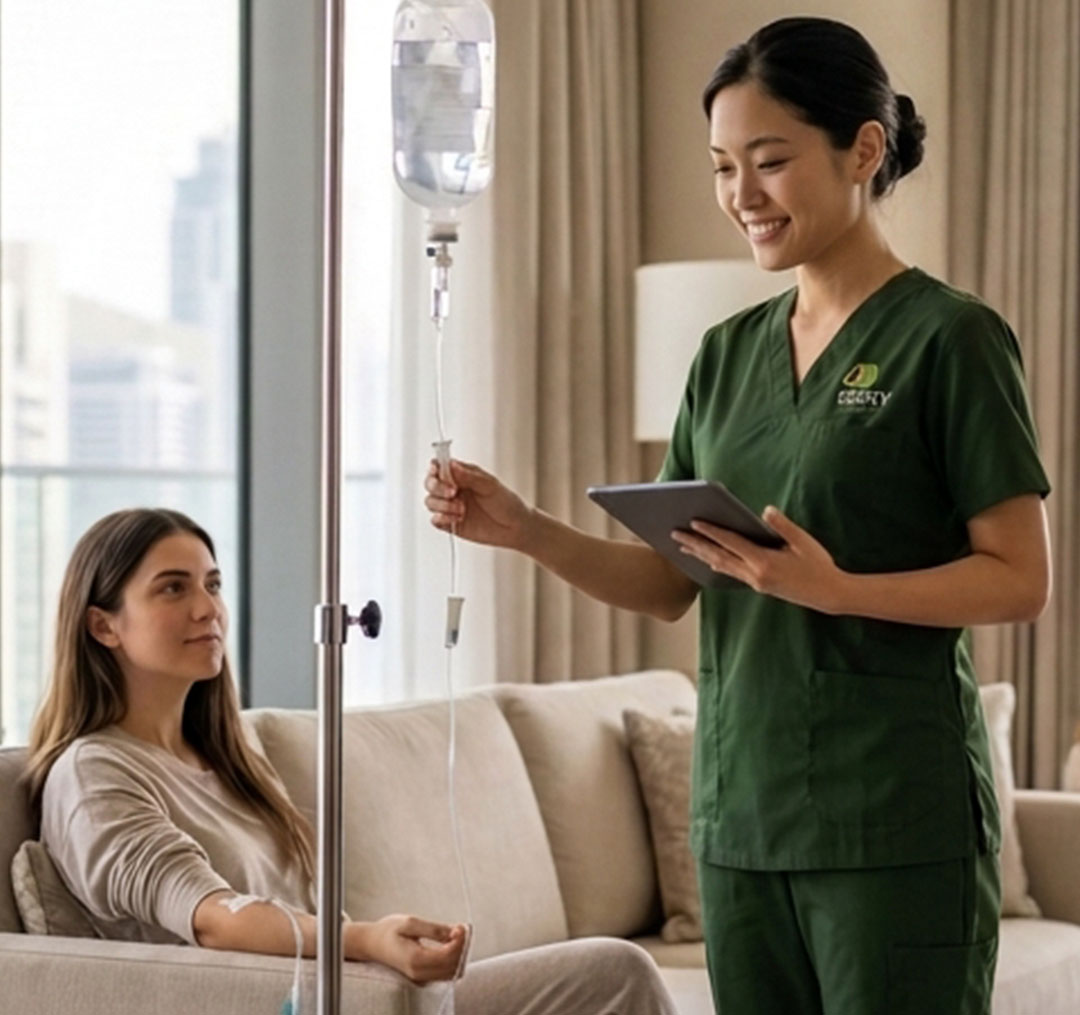 Home nursing support at home